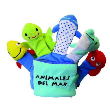 LIBRO GUANTE ANIMALES DEL MAR
