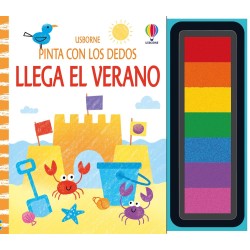 PINTA CON LOS DEDOS LLEGA EL VERANO