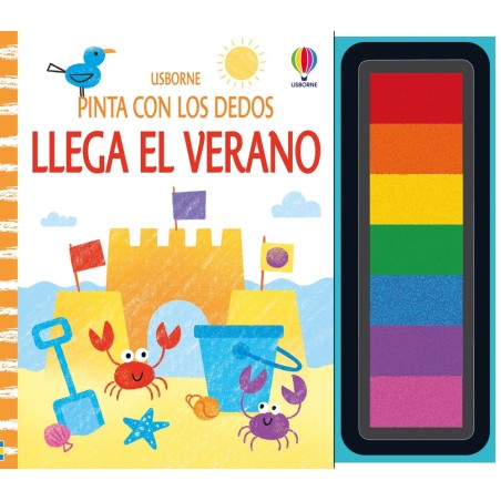 PINTA CON LOS DEDOS LLEGA EL VERANO