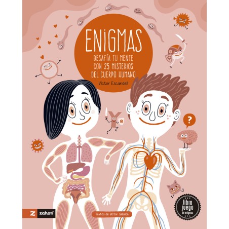 ENIGMAS DEL CUERPO HUMANO LIBRO JUEGO DE ENIGMAS