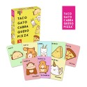Taco, Gato,Cabra, Queso, Pizza