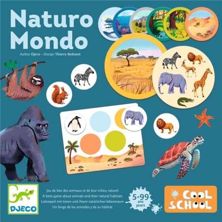 Juego Cool School Naturo Mondo