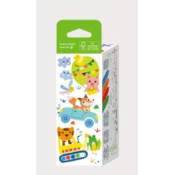 Mini Rollo para Colorear- Vehículos