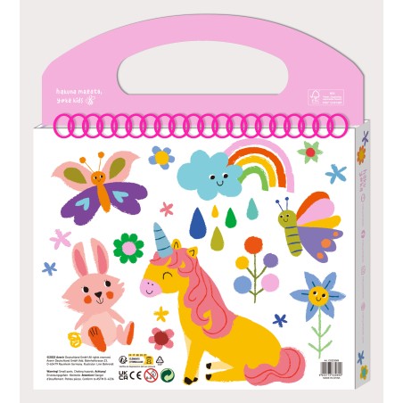 Mi primer kit para colorear - Amigos de los unicornios