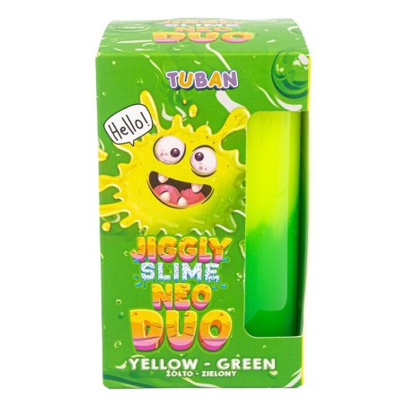 Tuban Jiggly slime neo duo – amarillo-verde 430 g