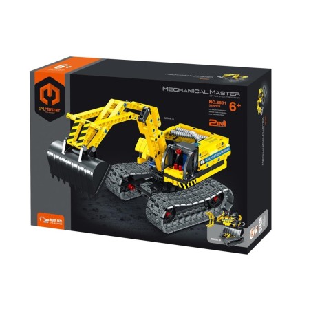 iMMaster Excavadora y robot 2 en 1 - 342piezas.
