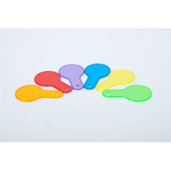 Tickit Conjunto 6 palas de colores translucidos