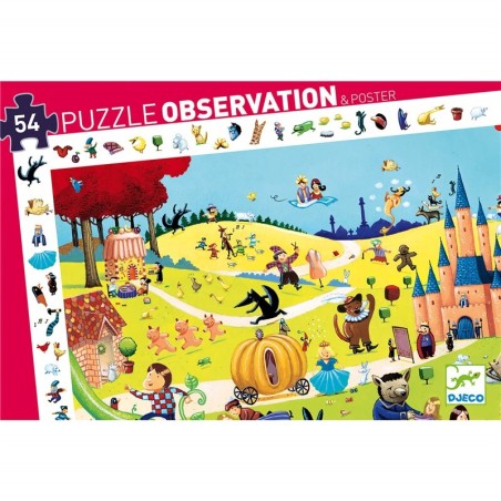 Puzzle Observación Cuentos