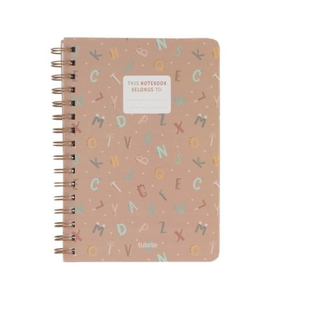 Libreta Escolar Funny Letters