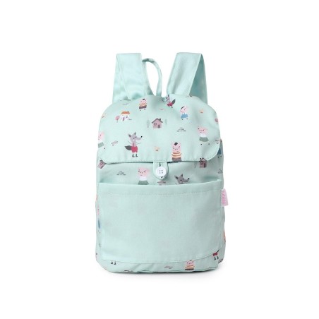 Mochila Pequeña The Three Little Pigs Personalizable