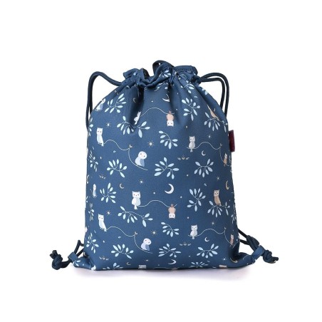Mochila Saco Tela Magical Forest Personalizable