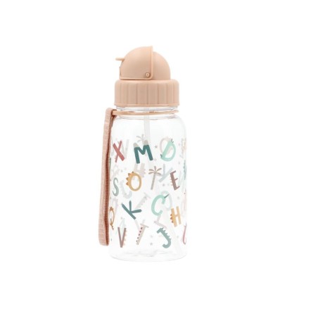 Botella Plástico Funny Letters Personalizable