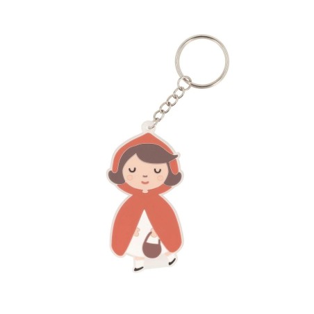 Llavero Silicona Personalizado Little Red