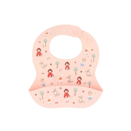 Babero de Silicona Little Red