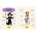 El libro de magia de una joven bruja