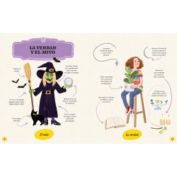 El libro de magia de una joven bruja