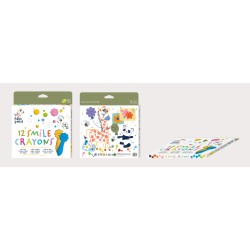 Crayones Sonrisa-12 Colores