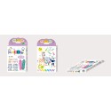 Tiras de Guisantes Felices-  12 Colores Pastel