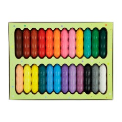 Tiras de Guisantes Felices- 24 Colores Pastel