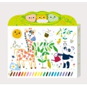 Tiras de Guisantes Felices- 24 Colores Pastel