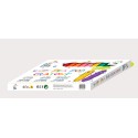 Tiras de Guisantes Felices- 24 Colores Pastel