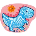 Arte de Puntos Mágicos - Dinosaurio