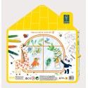 Arte de Ventana - Animales de la Jungla