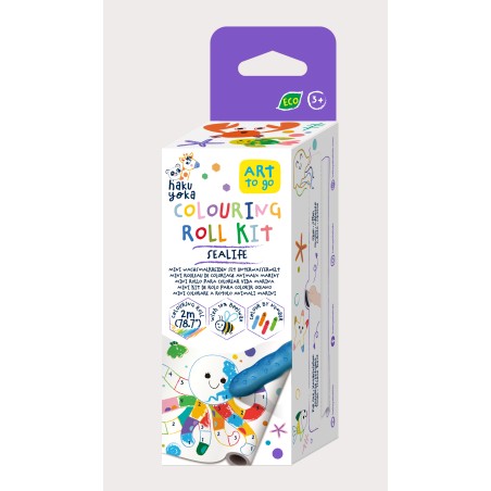 Mini Rollo para Colorear- Vida Marina