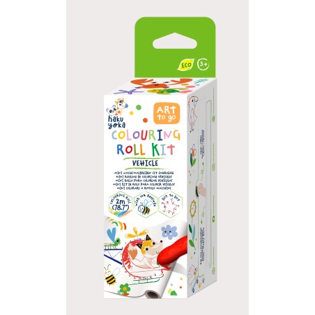 Mini Rollo para Colorear- Vehículos