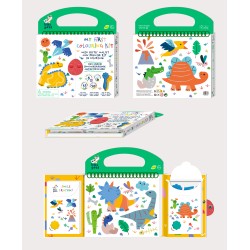 Mi primer kit para colorear - Amigos de los dinosaurios