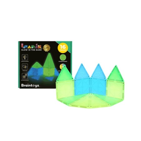 Imanix Glow in the Dark 16 piezas.
