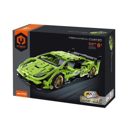 iMMaster Coche de carreras verde - 457piezas.