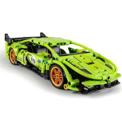 iMMaster Coche de carreras verde - 457piezas.