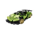 iMMaster Coche radio control verde 429piezas.
