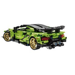 iMMaster Coche radio control verde 429piezas.