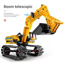 iMMaster Excavadora y robot 2 en 1 - 342piezas.