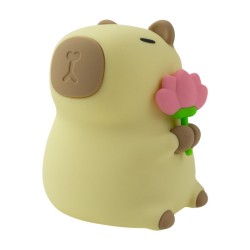 Mary's lámpara de noche LED Capybara florista