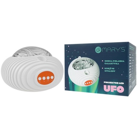 Mary's proyector Ufo galaxy RGBW con control remoto