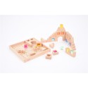 Tickit Bloques de gemas de construcción de madera 39 piezas.
