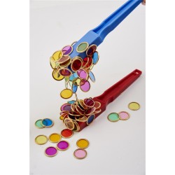 Tickit Conjunto 2 varitas y 100 fichas magnéticas