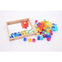 Tickit Conjunto 100 gemas de color con bandena espejo