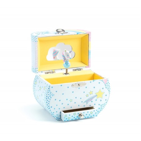 Caja de música Sueños de unicornio