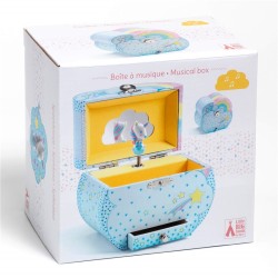 Caja de música Sueños de unicornio