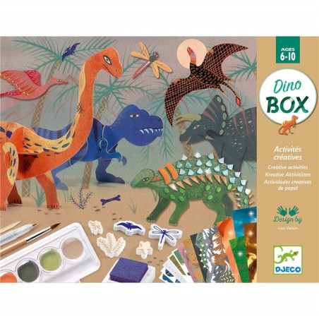Cofre multiactividades El mundo de los dinosaurios