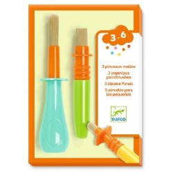 Colores para peques 3 pinceles