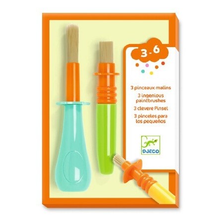 Colores para peques 3 pinceles