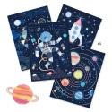 Cuadros para rascar Misión cosmos