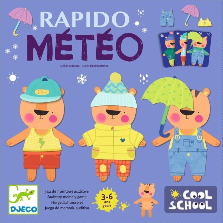 Juego Cool School Rápido Météo