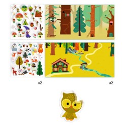 Pegatinas Cuentos El bosque mágico