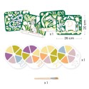 Pintura con paleta Los animales salvajes